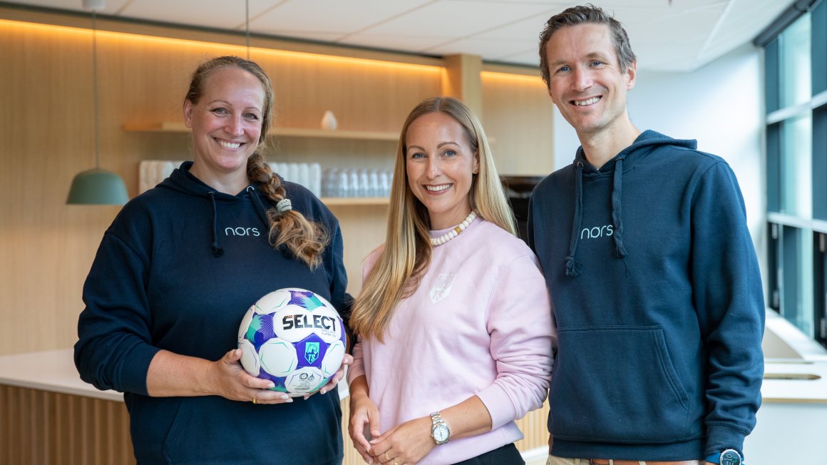 Nors Care blir utviklingspartner for Toppfotball Kvinner