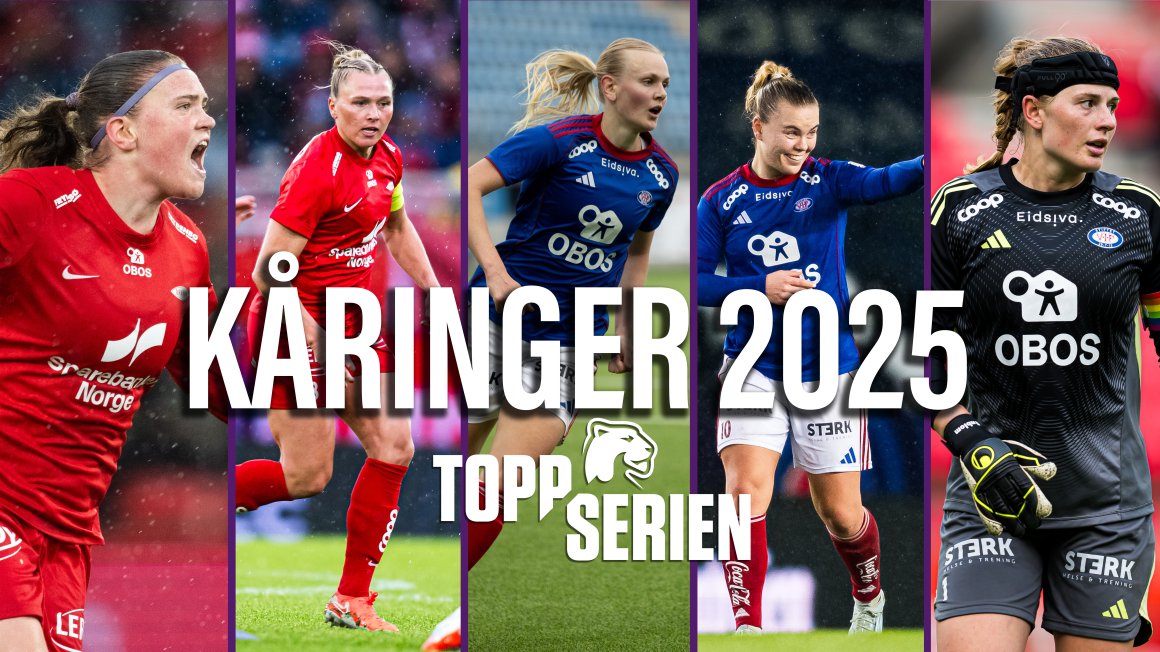 Årets beste i Toppserien skal kåres